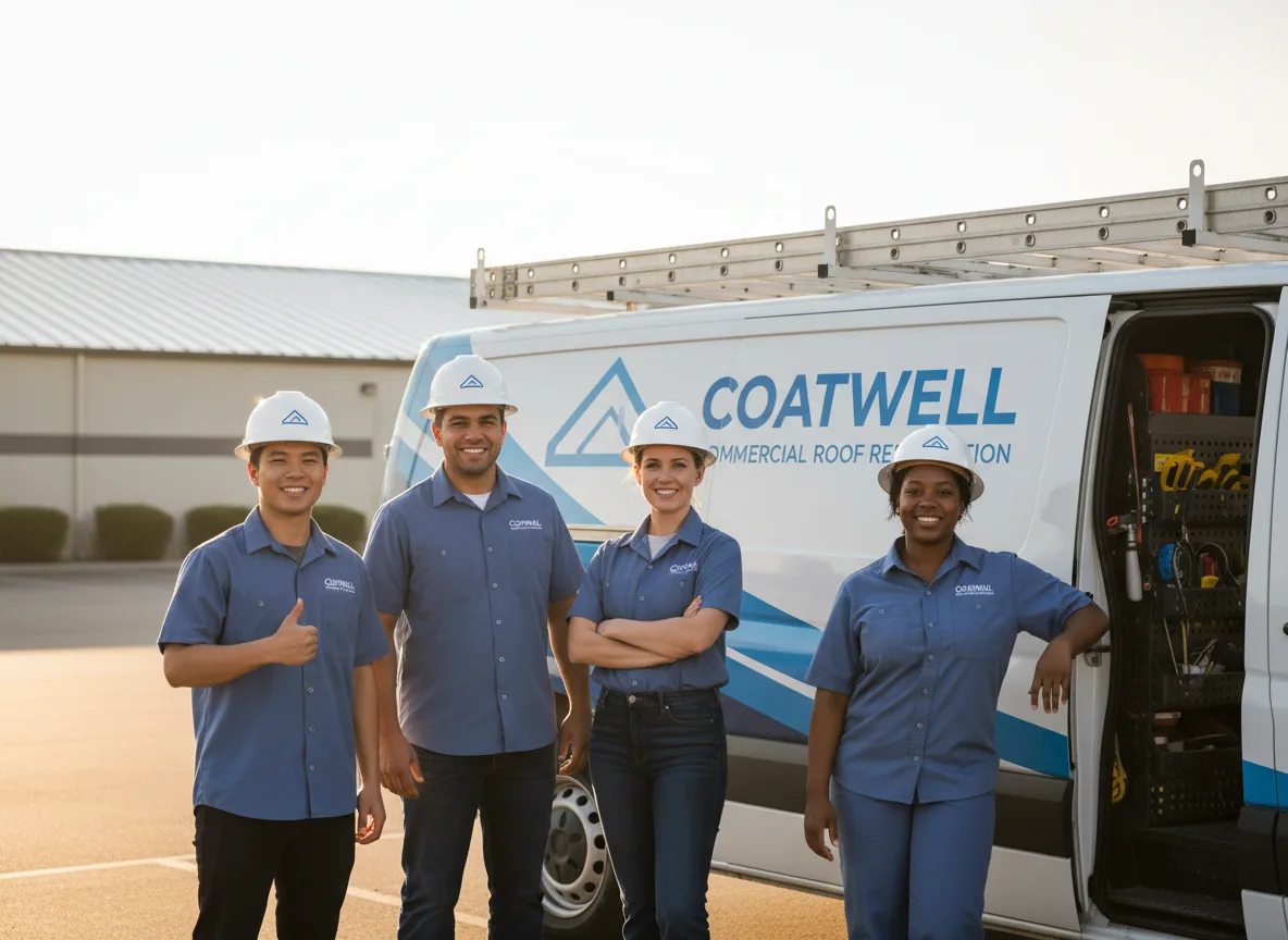 Commercial roof coating company in Boston, VA